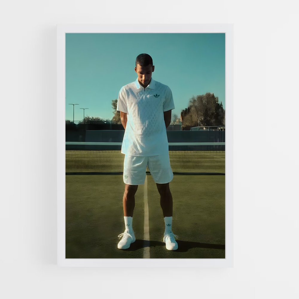 Poster Felix hommage – affiche Tennis (vue 3)